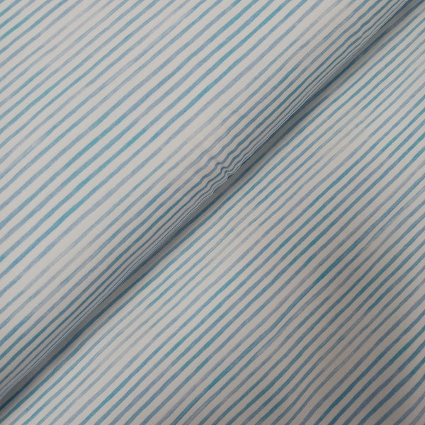 Jersey Streifen Blau-Weiss, Kombistoff