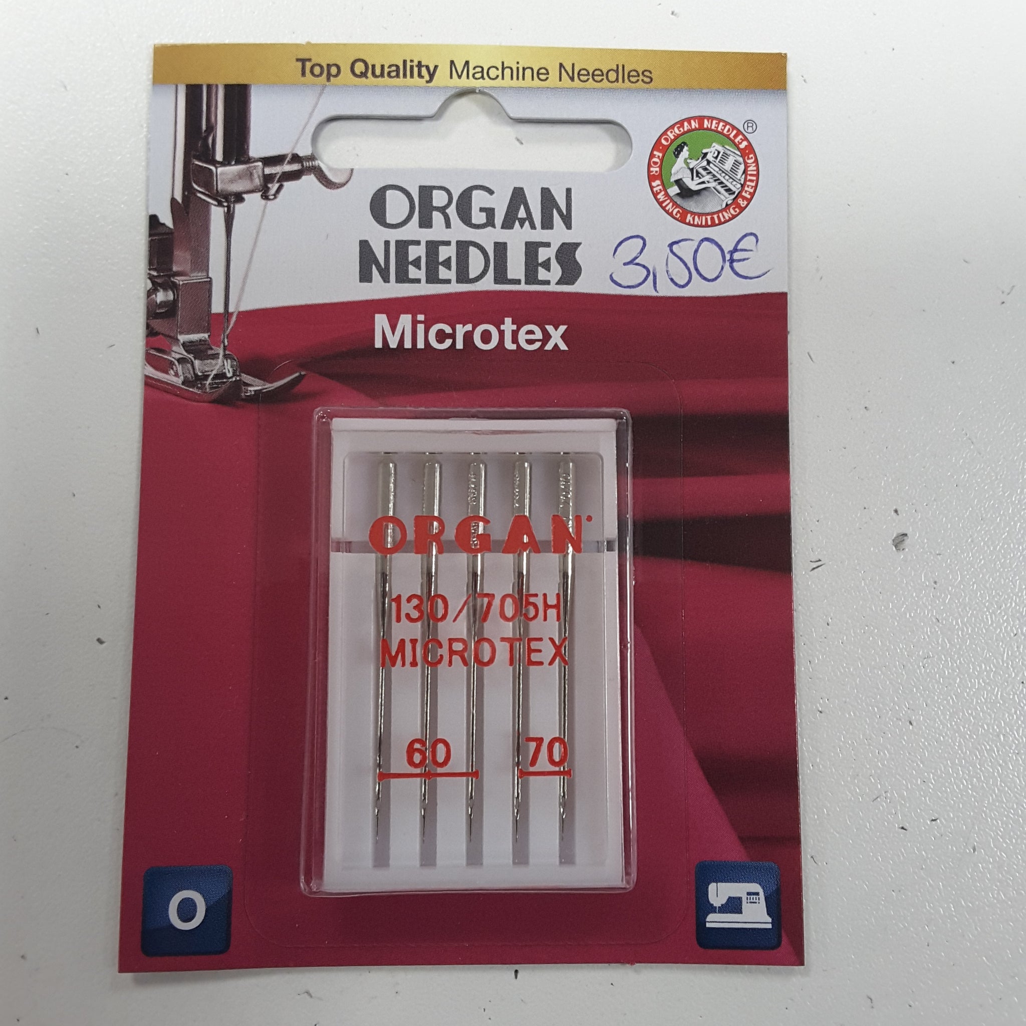 Organ Needles Microtex