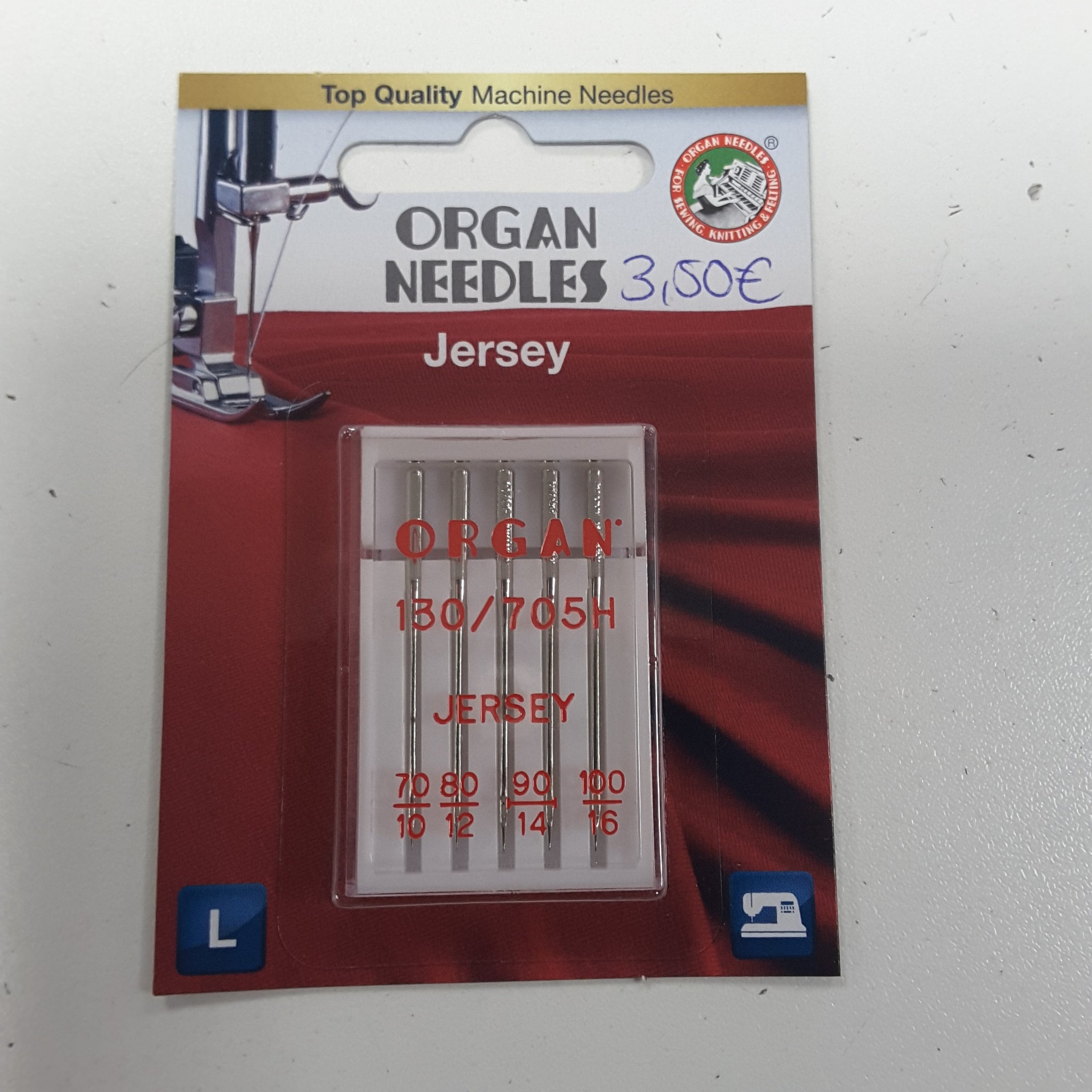 Organ Needles Jersey