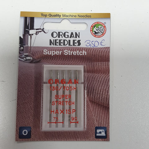 Organ Needles Super Strech