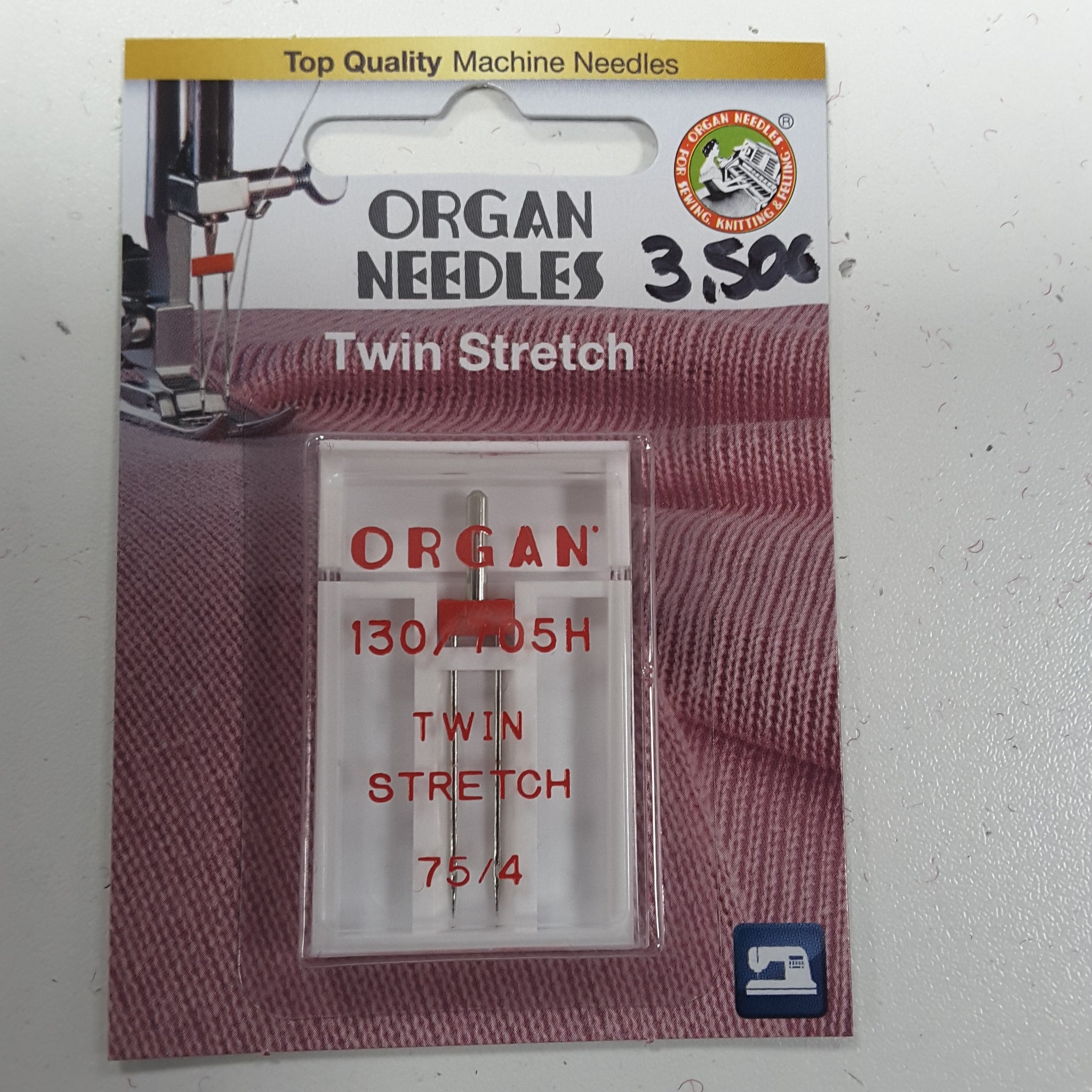 Organ Needles Twin Strech