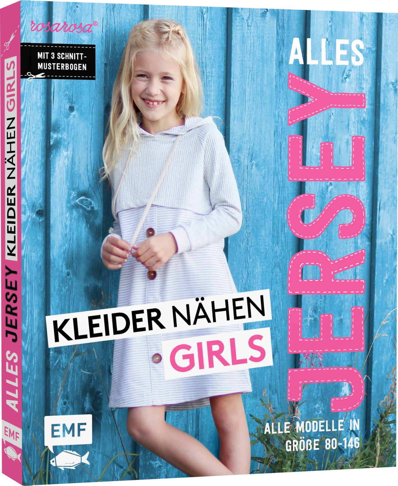 Alles Jersey  Kleider nähen Girls