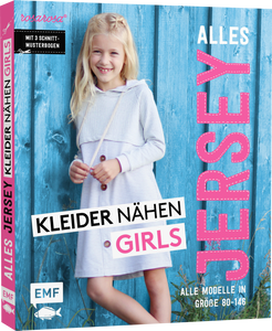 Alles Jersey  Kleider nähen Girls